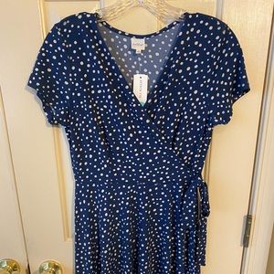 Kaileigh Arnett Fruz Wrapped Knit Dress